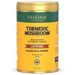 Buy Vahdam Turmeric Mushroom Latte Golden Milk Powder