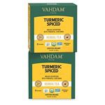 Vahdam Turmeric Spiced Herbal Tea Tisane