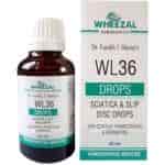 Buy Wheezal WL - 36 Sciatica And Slip Disc Drops