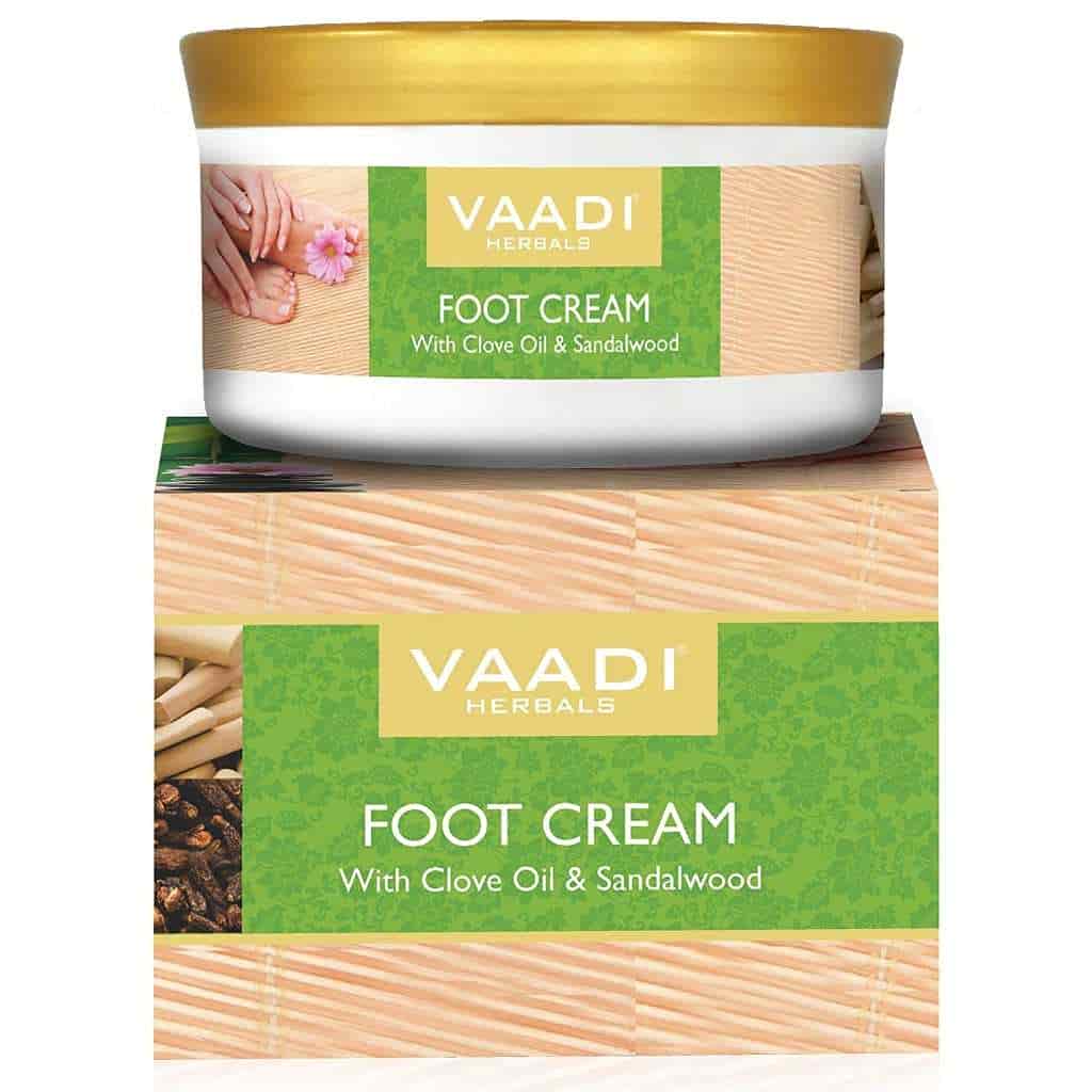 Vaadi Herbals Foot Cream, Clove and Sandal Oil