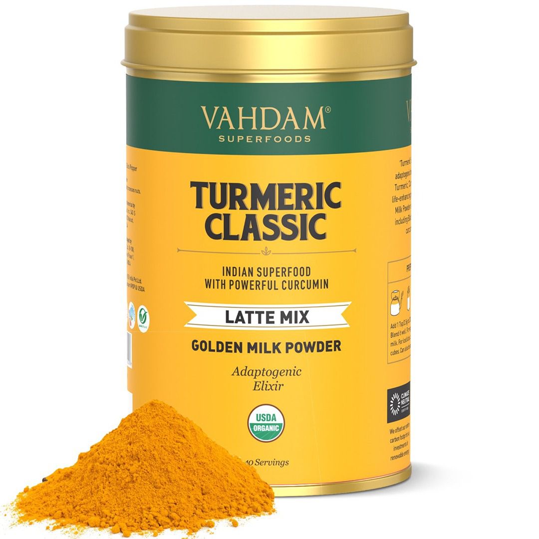 Vahdam Turmeric Classic Latte Golden Milk Powder
