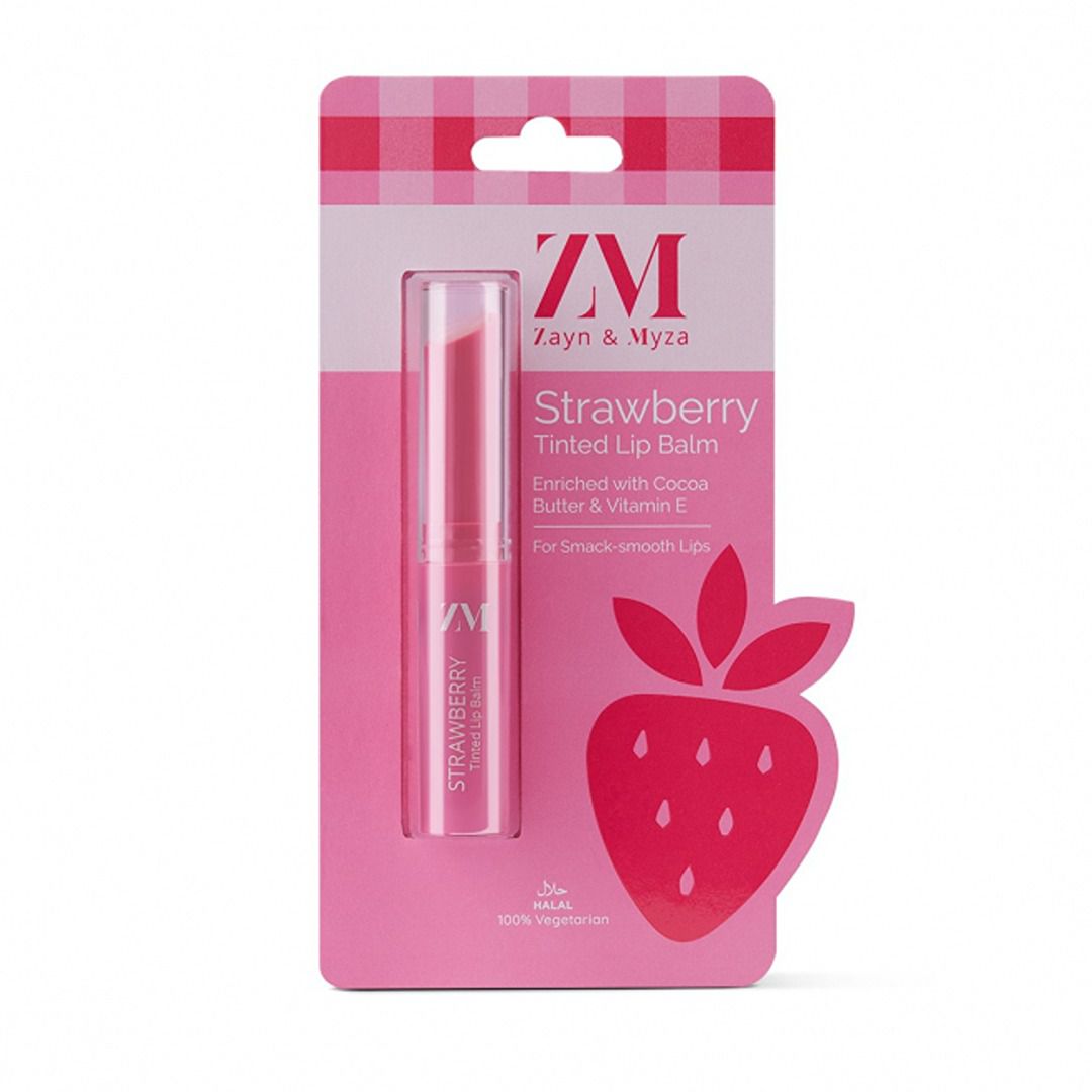 Zayn & Myza Strawberry Tinted Lip Balm